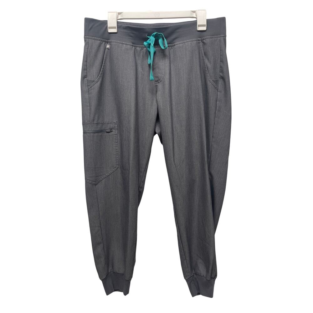 Figs Technical Collection Women's Zamora Jogger scrub pant graphite large P